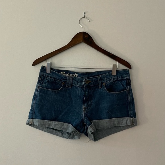 SOLD - Madewell Jean Shorts - Picture 2 of 5